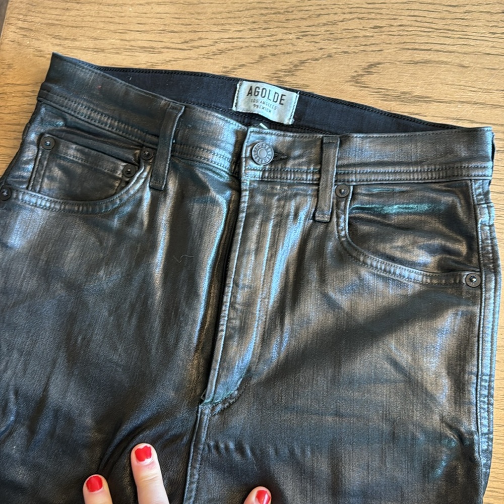 Agolde - Roxanne High Rise Skinny, Size 28 - Picture 5 of 7